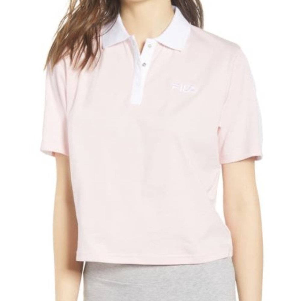Brand new pink FILA polo
